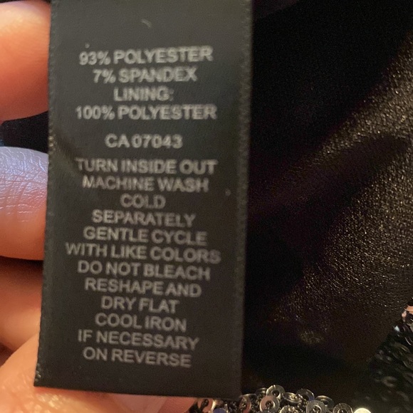 Cable and Gauge jacket open sequin blazer - Picture 8 of 11